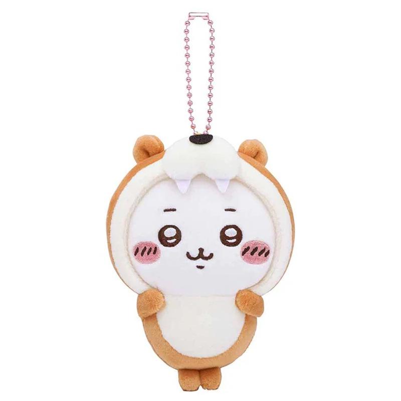 Adorable Jiyika Water Otter Stuffed Animal Keychain Soft Short Plush Cartoon Bear Pendant StyleA
