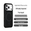 17ProMax iPhone16 Liquid Silicone Magnetic Soft Drop-Proof Phone Case