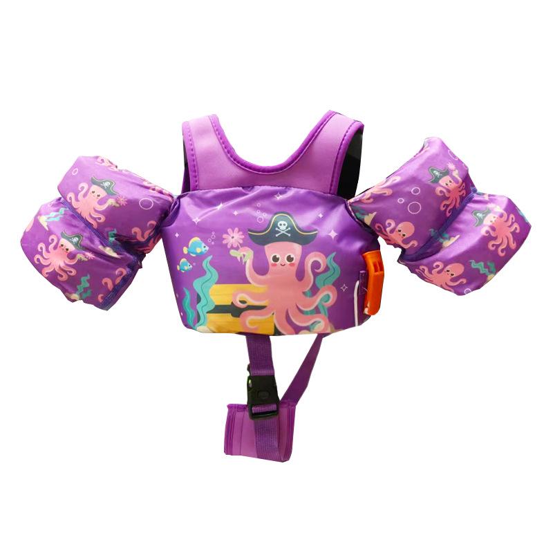 Strong Merchant Kids' Cartoon Armbands Buoyancy Life Jacket Swimming Vest