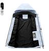 Spring Outdoor Sports Single-Breasted Casual Jacket - Versatile, Three-Proof, Solid Color Design for Couples