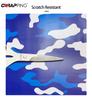 Car Stickers Blue Camouflage Pattern Vinyl Wrap Film Glue Waterproof Decorate Sticker for Computer Motorcycle Car Accessories