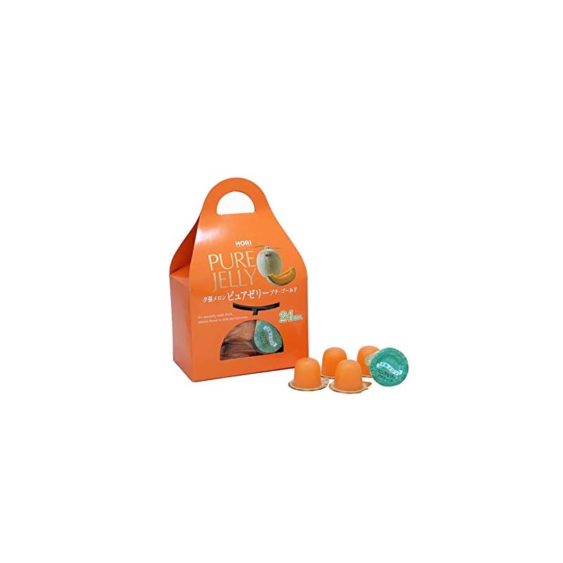 

Hori [HORI] Yubari Melon Pure Jelly Petit Gold Petit carry 24 pieces