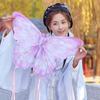2026 Retro Bamboo Stick Parent-Child Butterfly Kite, 60cm/80cm - Dance Decoration Props