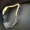 Used EMPORIO ARMANI quartz watch silver date display