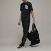 Y-3 SS23 Letter Logo Print Lässiges Rundhals-Kurzarm-T-Shirt Unisex T-Shirts Schwarz IM1790