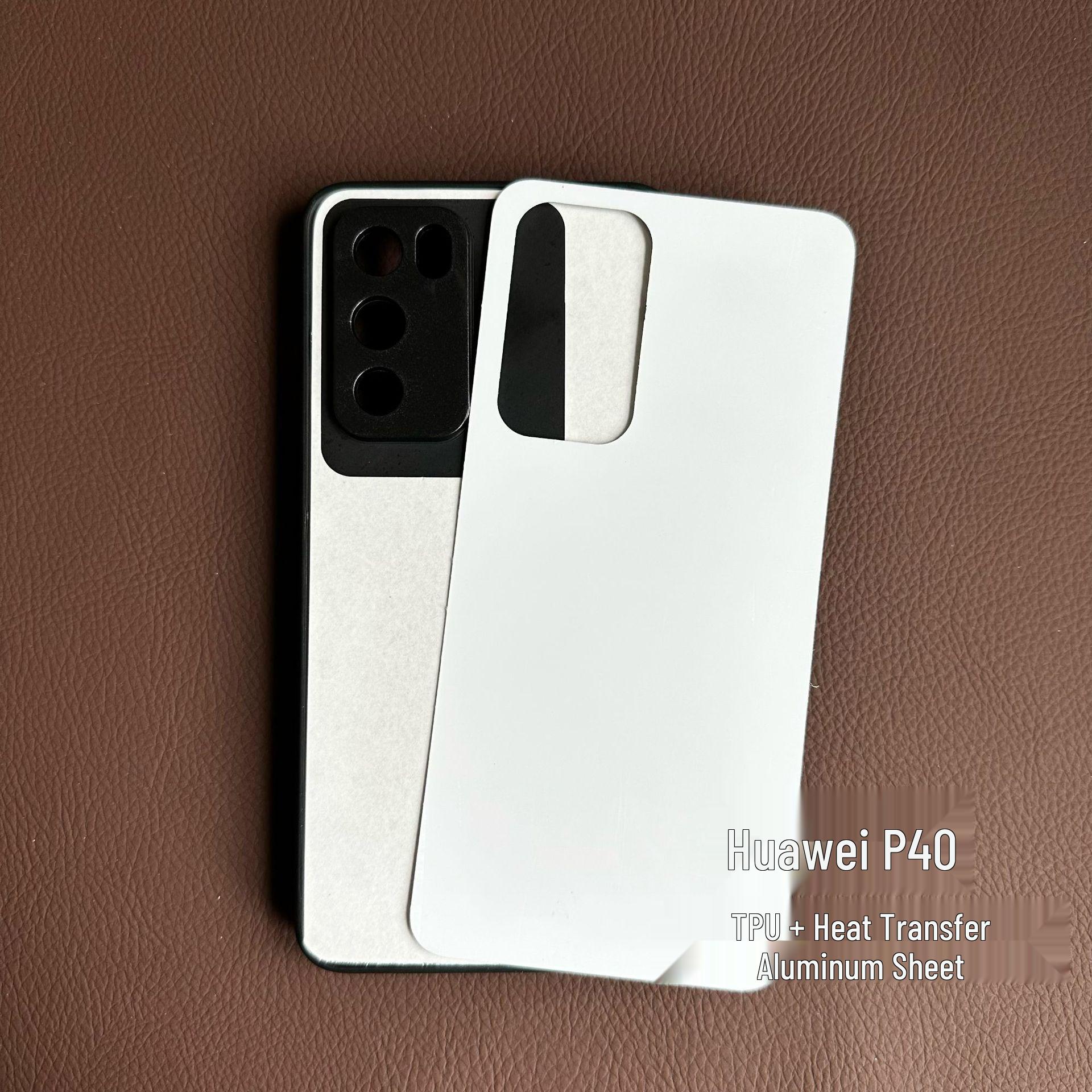 Чехол для телефона Huawei PURA80 Series с термопереносом, с канавками, из кожи, для DIY