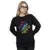 Marvel Womens/Ladies Avengers Infinity War Rainbow Icons Sweatshirt