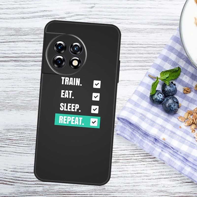Gym Fitness Bodybuilding Case For OnePlus Nord CE 5 2 3 4 Lite N20 N30 OnePlus 10T 13T 13R 12R 15R 10 11 12 13 15 Cover