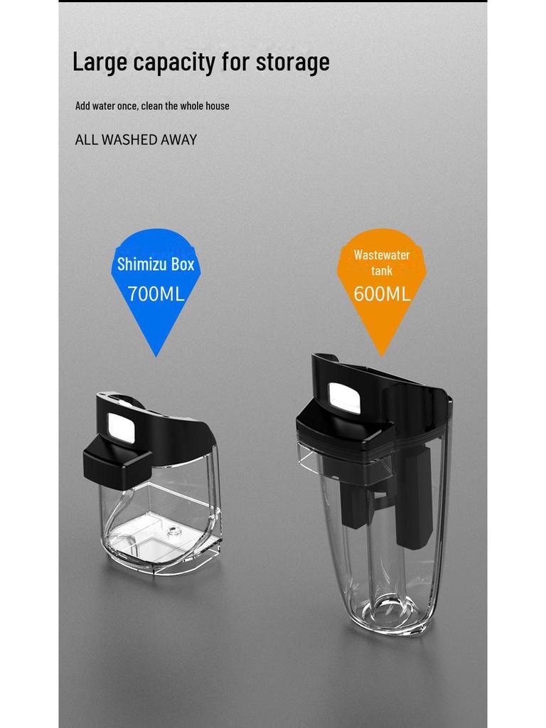 Wireless Automatic Floor Scrubber Vacuum Cleaner
