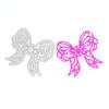 2Pcs Lace Bowknot Metal Cutting Dies Stencils For Card Making Decorative Embossing Suit Paper Cards Stamp DIY