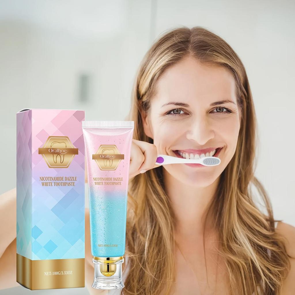 Mint Nicotinamide Toothpaste Fights Bad Breath Removes Stains Protects Teeth Oral Care Fresh Breath Whitening