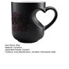 Färgförändrande Kaffemugg Bästa Mamma Någonsin Värmekänslig Keramisk Kopp Avslöjar Dold Hjärtdesign Unik Morsdagspresent till Mamma Mormor