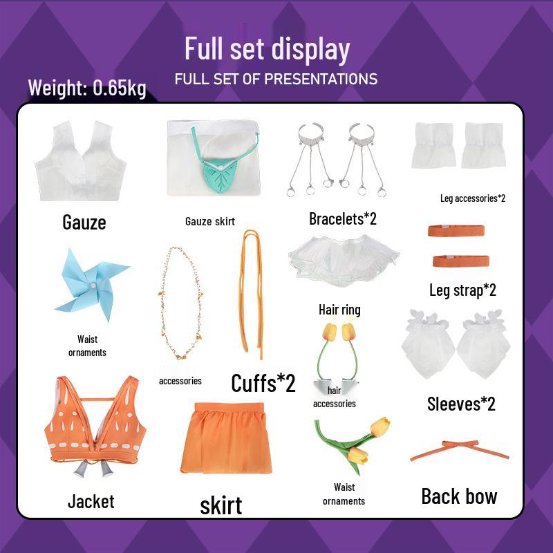 

Tulip Dream Gardener Cosplay Costume from Identity V Anime Game L