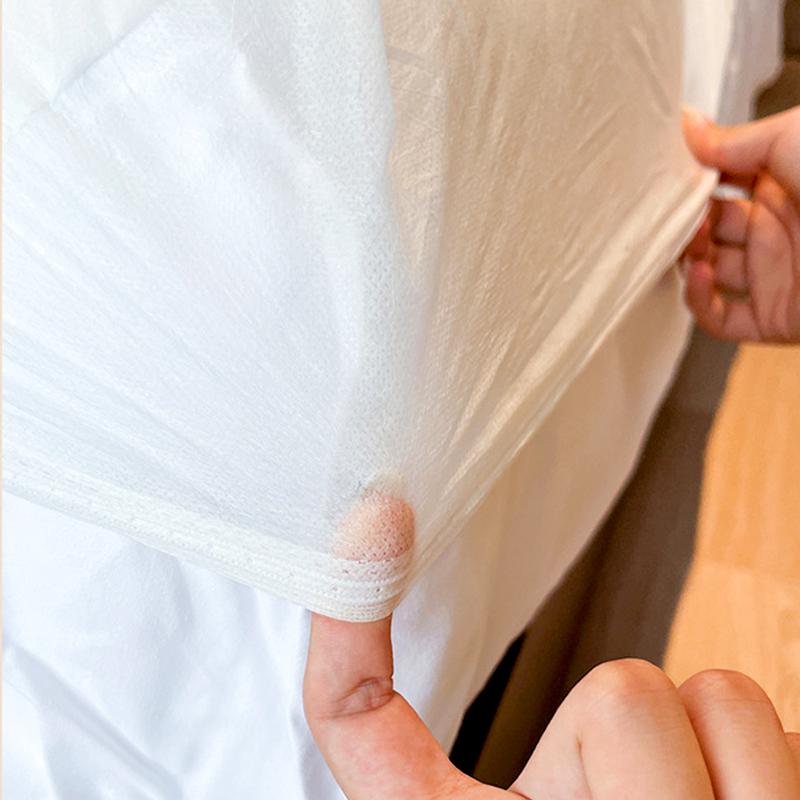 1 peça com elástico ajustável, capa de colchão, roupa de cama à prova de poeira, antiderrapante e descartável