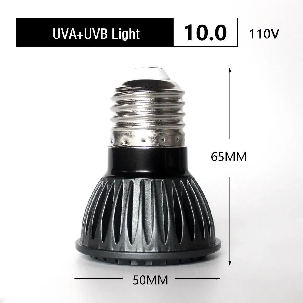 Effective LED Reptile Light Dedicated Reptile Lamp Bulb  Turtle Basking Platform