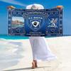 SC Bastia FC Print Beach Towel, Large Soft Quick Dry Towel for Beach Camping Swimming