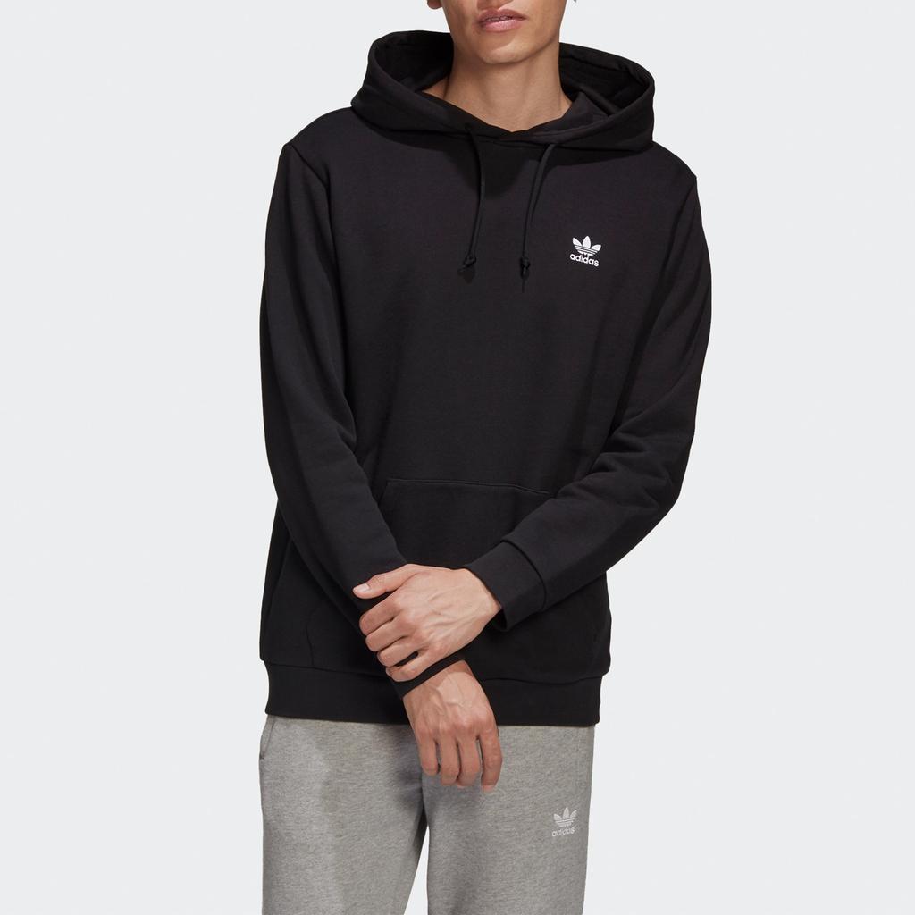 adidas Originals Men's Trefoil Logo Hoodie Black GE0795
