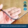 Transparent Soft PVC Table Mat - Oil, Water, and Scald-Proof for Dining and Coffee Tables