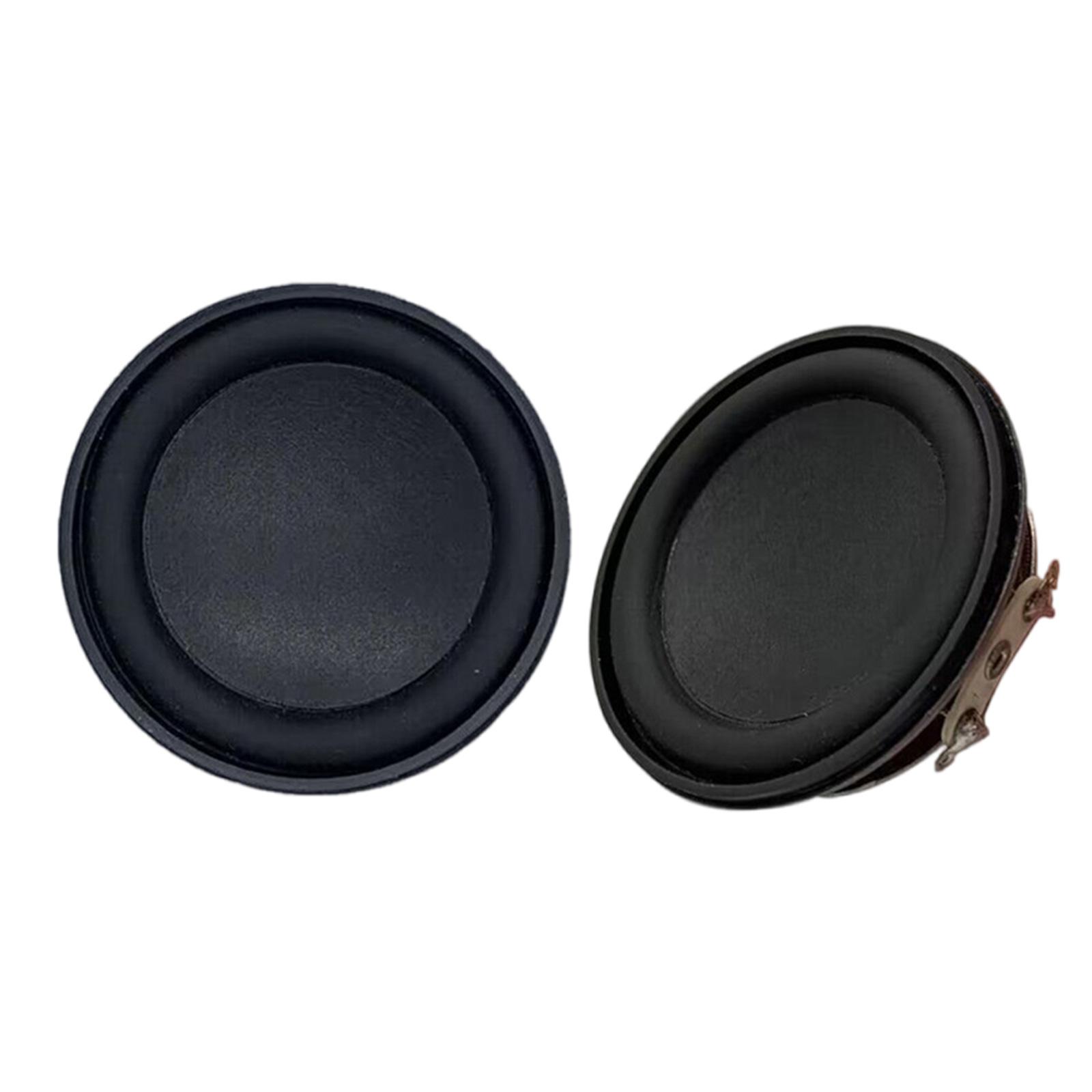 

Magnetic Speaker 5W 4Ohm 50mm Diameter Round Shape Replacement Loudspeaker Speaker Sound Amplifier Rubber Edge Speaker