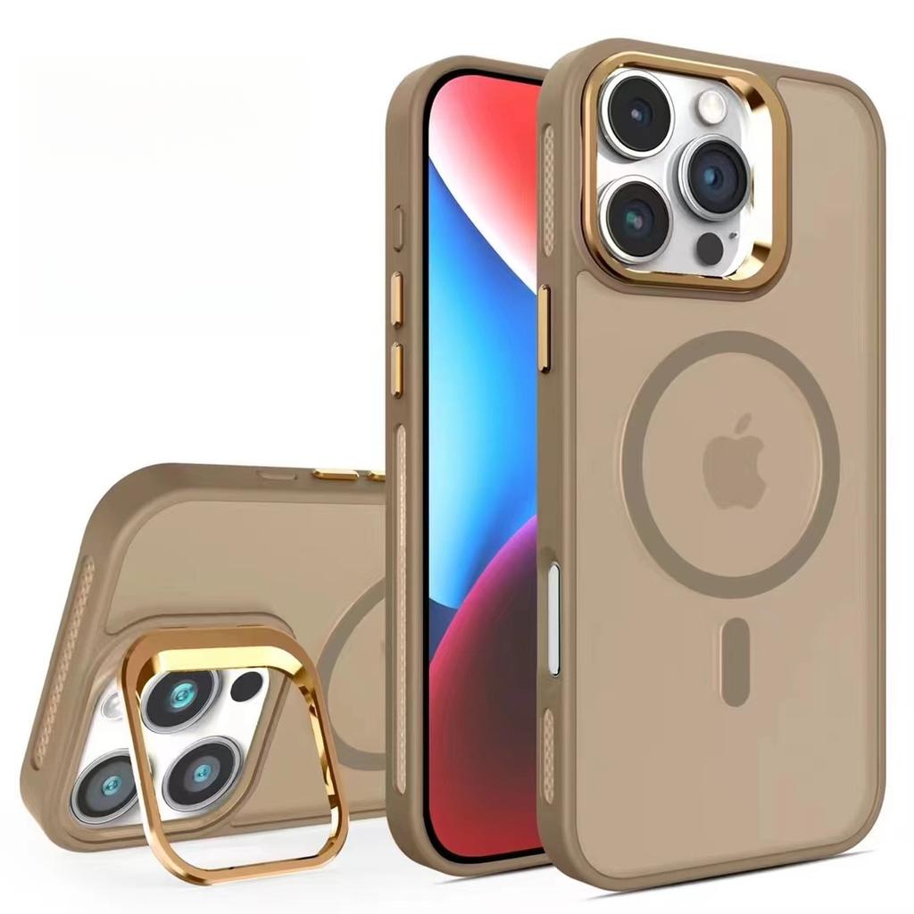 El Marco con Disipación de Calor para la Sensación en la Piel es Adecuado para Fundas de Teléfono Apple 16 y Soportes Metálicos para Lentes de IPhone15promax