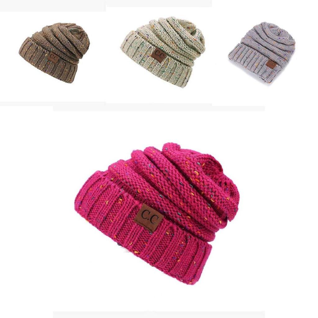 Trendy Women's Wool Knit Hat For Spring Autumn Winter In Various Mixed Colors