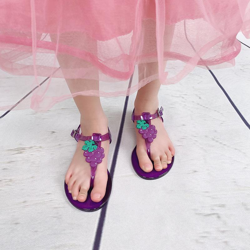 Scarpe Frutta per Bambini Scarpe Casual alla Moda Scarpe per Bambini Scarpe da Spiaggia in Gelatina Morbide e Comode