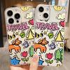 Acrylic Phone Case for iPhone 11 12 13 14 Pro 12 14 16 Pro Max for Samsung A16 A36 A56 S24 FE High-quality Painted Anti-fall Mobile Phone Case
