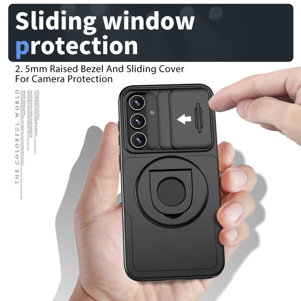 For Samsung Galaxy S20 FE/S20 FE 5G/S20 FE 2022/S20 Lite Phone Case with Slide Camera Cover