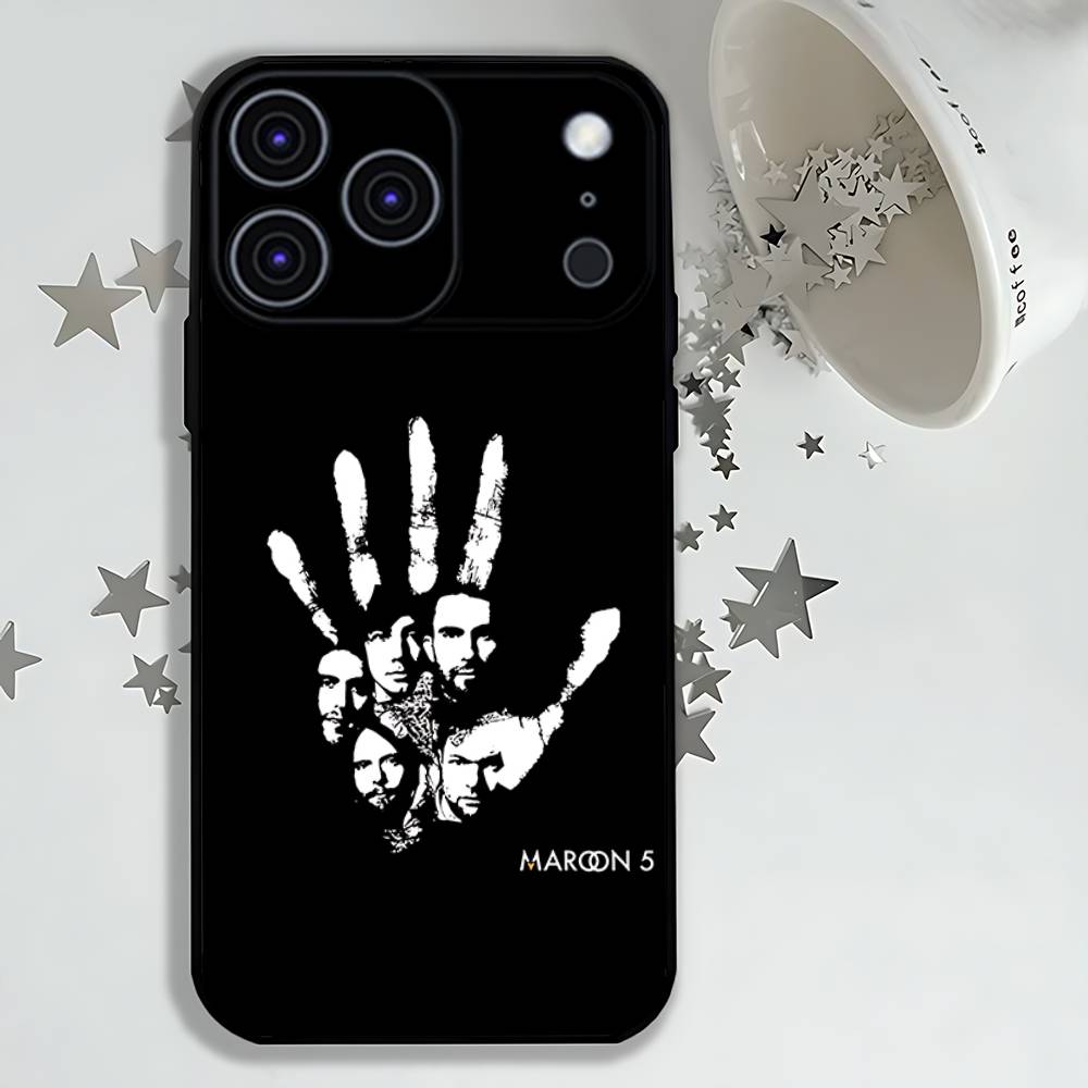 Band Maroon 5 Payphone Black Soft Case For iPhone 17 13 14 15 11 16 12 Pro Max Pro Max Plus E Air Mini Phone Cover Shell