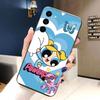 The P-Powerpuff Girls Phone Case For Samsung Galaxy S24 S23 S22 S21 S20 FE S25 LITE PLUS ULTRA 5G Silicone Case Funda Shell