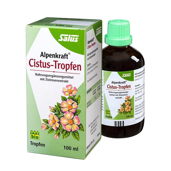 Zalus Alpine Cistus Astringent Soothing Syrup 100ml (bottle product)