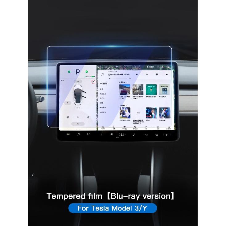 For Tesla Model 3 Model Y 2022  Tempered Glass Screen Protector Car
