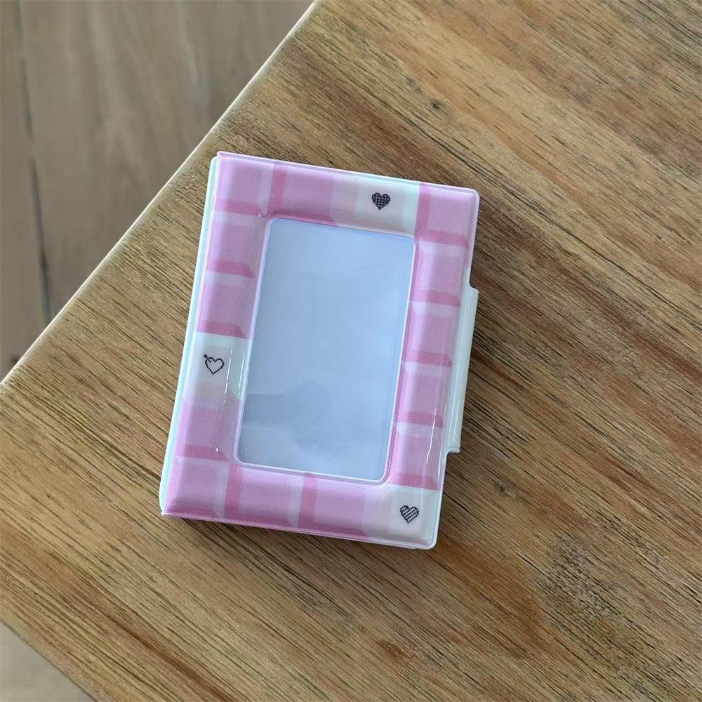 Cute 3 inch Kpop Album 32 Pockets Mini Photocard Holder Gift Chocolate Idol Photo Holder