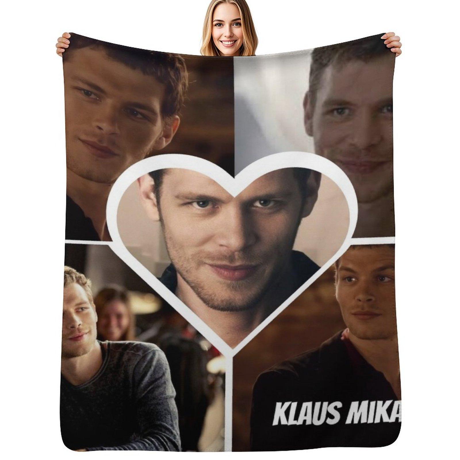 Exquisite Fashion Items Unisex Klaus Mikaelson ,The Originals ,The Vampirediaries ,Tvd ,Damon Salvatore Throw Blanket Cozy Napping Blanket Gift For Mom Dad