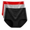Braguitas M-5XL para Mujer Ropa Interior Abdominal de Cintura Alta Algodón Calzoncillos Sin Costuras Chica Talla Grande Ropa Interior Íntima Femenina 3 Piezas/Lote
