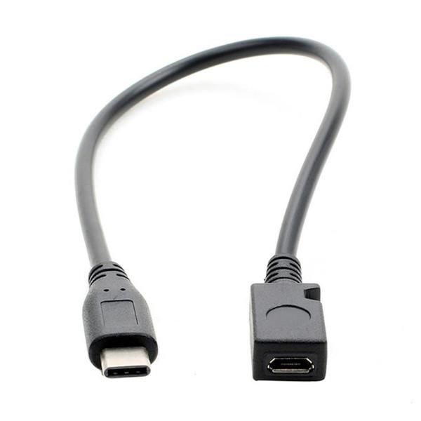 Cables & Adapters Micro Usb Female To C 3.1 Type Male Converter Cable Adapter Connector