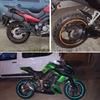 Universal Motorcycle Reflective Wheel Rim Stripe Decal Motocross Dirt Bike Car Bicycle Night Reflective Safety Decoration