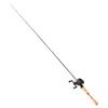Combo Canna e Mulinello da Pesca, Combo Canna e Mulinello Baitcasting in Fibra di Carbonio IM7, Canna da Pesca per Bass con Sistema 6+1 BB, 7.0:Rapporto di trasmissione 1, Manico in sughero,