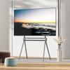 Luxury Floor TV Stand Wood Large Size Home TV Holder Metal Removable Living Room Decoration 42-75 Inches Magazine Rack Gift