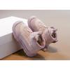 Girls Warm Fleece Lined Snow Boots Kids Winter Soft Sole Cotton Shoes