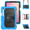 Funda a Prueba de Golpes Para Samsung Galaxy Tab S11 Ultra 14.6"S10 FE+13.1 Lite10.9 S9 Plus 12.4 S8 S7 Protector de Pantalla+Cubierta con Correa de Asa
