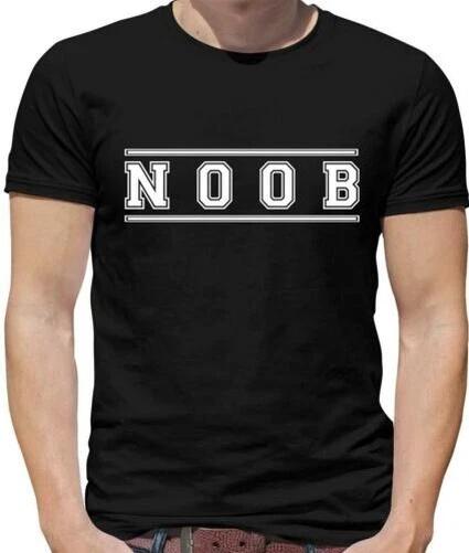 Noob Maglietta Da Uomo - Newbie - Geek - Nerd - Gioco - Gaming 4XL