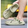 Fashion Summer Men Sandals Outside Beach Shoes Fashion EVA Men Slippers with Arch Support Waterproof Garden Shoes for Men Clogs