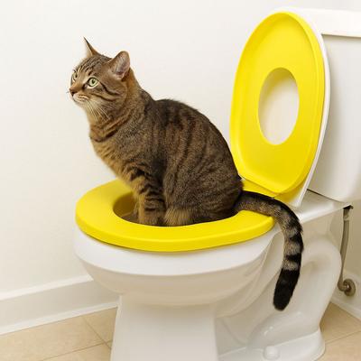 Reusable Cat Litter Box Stable Pet Hygiene Trainer Practical Cat Potty Trainer  for Pet Care