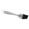 Stainless Steel Handle Silicone Head Basting Barbecue Oil Brush BBQ Roasting Tool (30cm)
