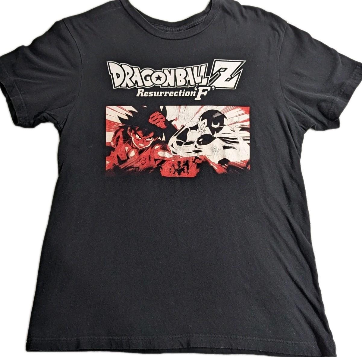 Dragon Ball Z Resurrection F Graphic T Shirt Sz Medium Goku Anime Manga Unisex T-Shirt S