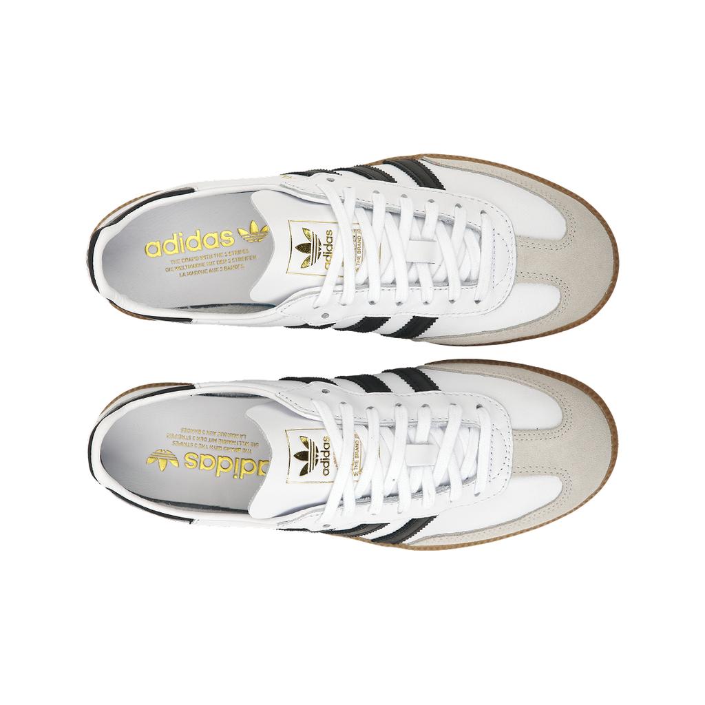 adidas Samba Decon White Black Gum Unisex Sneakers Cloud-White Core-Black Grey-One IF0642
