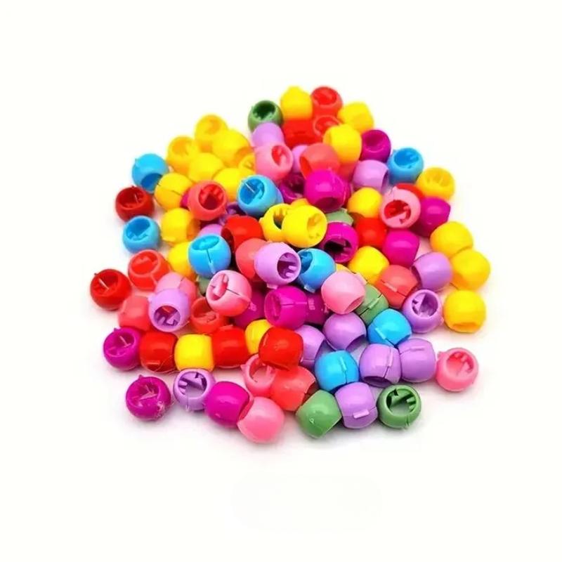 50 buc Colorate Agrafe de Păr pentru Fete Drăguțe Floare Stea Gheare de Păr Stilizare Împletitură Ace de Păr Accesorii de Păr pentru Copii Articole de Păr