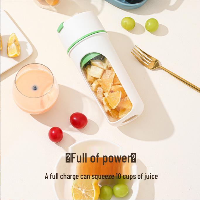 Portable Multi-Function Juicer: Rechargeable Small Juice Cup for Home and Student Use