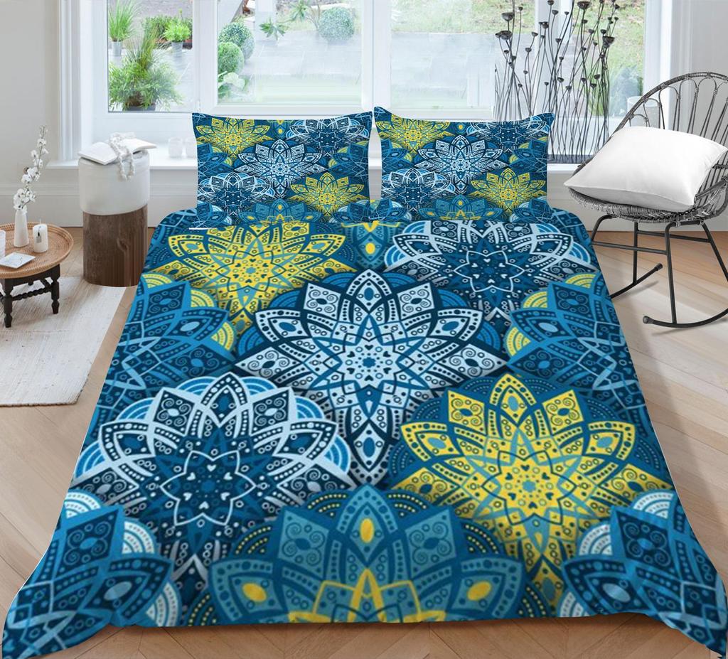 Boho Bedding Duvet Cover Set Bohemian Bedding Set Cover High Quality Comforter Cover Set Man Single Double Size Bed Set